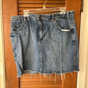 Old Navy denim mini skirt